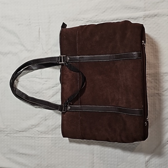 Mobile edge chocolate suede tote case - Picture 3 of 16